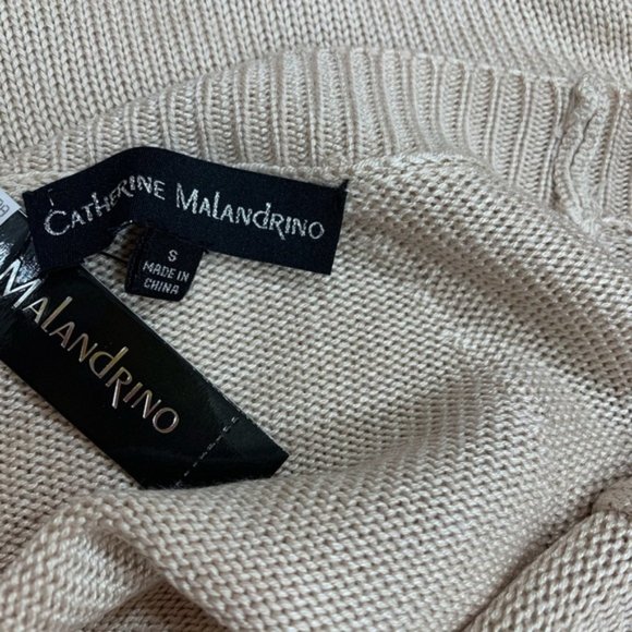 Catherine Malandrino Long Raglan Sleeve Pullover - Picture 9 of 10